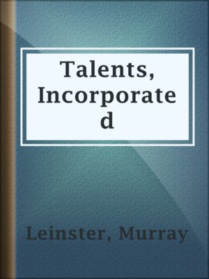 Talents, Incorporated - ebook
